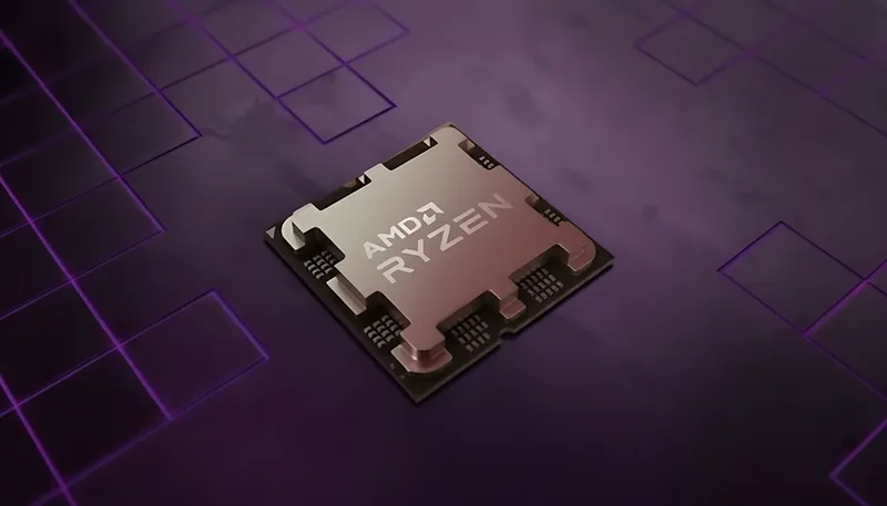 AMD Ryzen processor visual